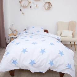 Постельное белье Tep Soft Dreams 023431 145x210 (Stars Blue) Thumb