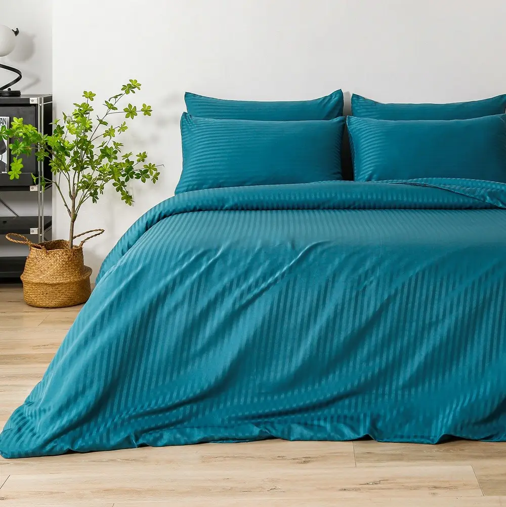 Постельное белье Tep Stripe Dreams 18306 Euro 2P (Emerald)