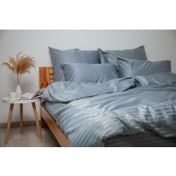 Постельное белье Tep Stripe Satin 019329 Euro 2P (Lunar)