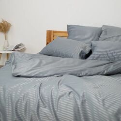 Постельное белье Tep Stripe Satin 019329 Euro 2P (Lunar) Thumb