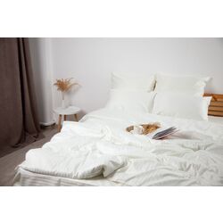 Постельное белье Tep Stripe Satin 019331 Euro 2P (Pure White) Thumb
