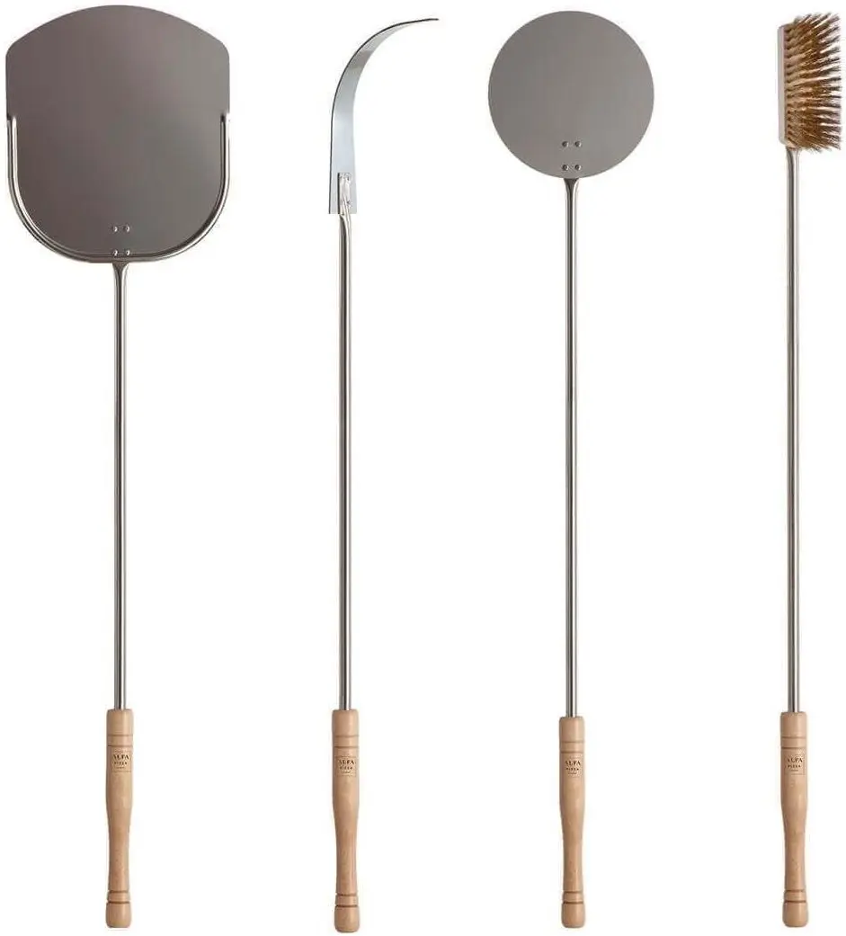 Комплект приборов для пиццы Alfa AFISETP125 (Inox)