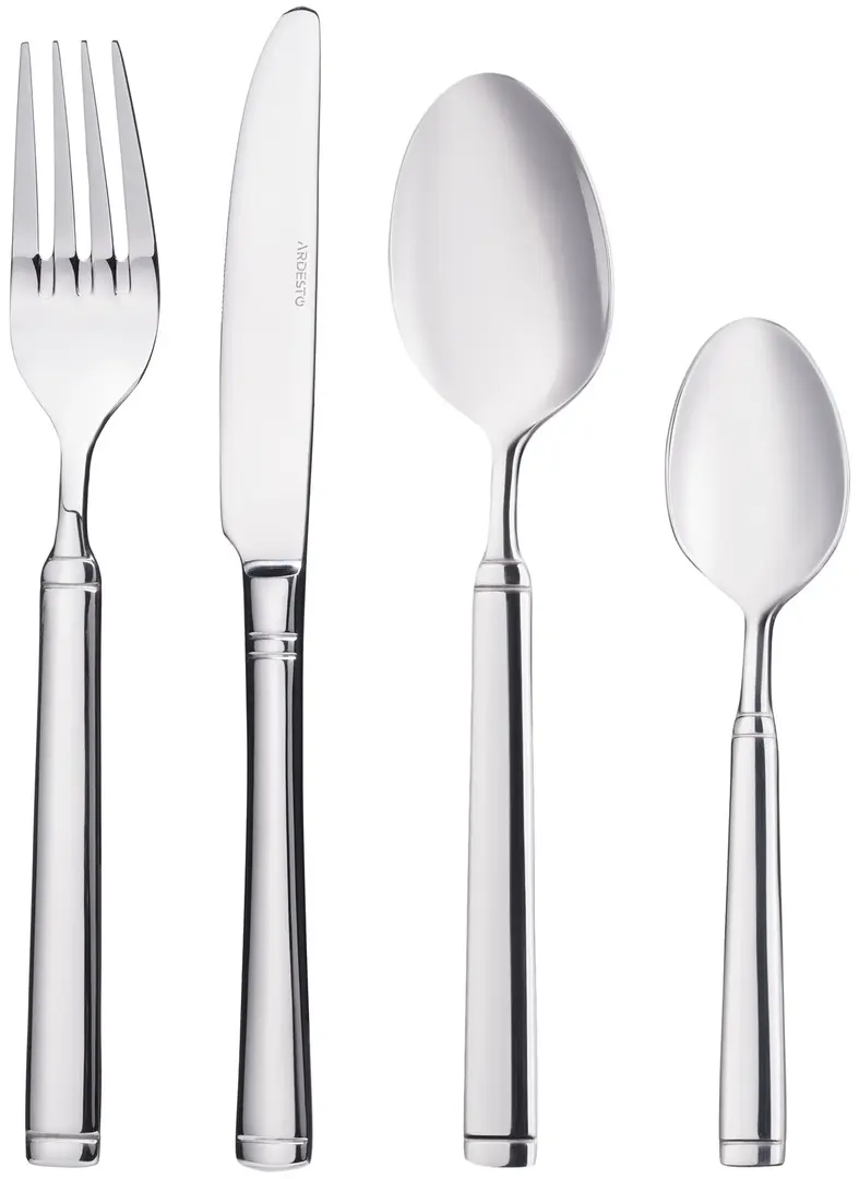 Набор столовых приборов Ardesto Black Mars Bordeaux AR0724BS 24pcs (Inox)