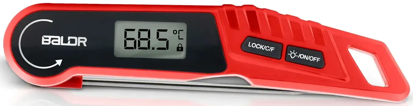 Пищевой термометр Baldr BD-130 313000 (Red/Black) - 3