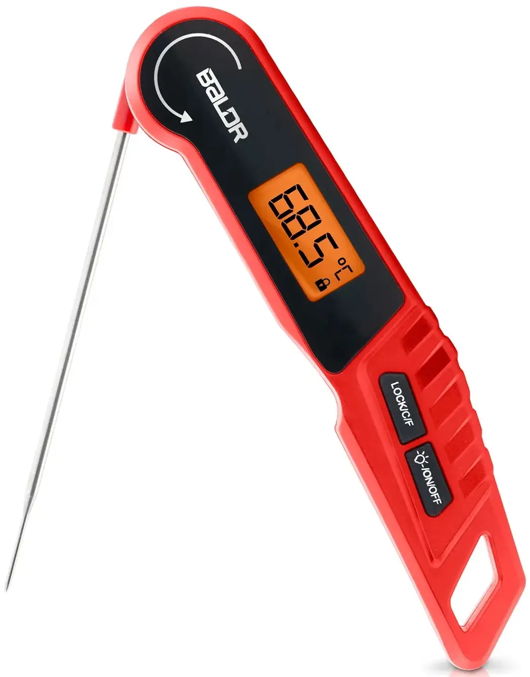 Пищевой термометр Baldr BD-130 313000 (Red/Black) - 5