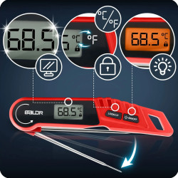 Пищевой термометр Baldr BD-130 313000 (Red/Black) Thumb
