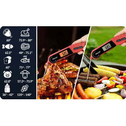 Пищевой термометр Baldr BD-130 313000 (Red/Black) Thumb