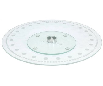 Suport rotativ pentru tort EH 50894 (Transparent)