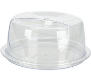 Farfurie pentru tort cu capac Excellent Houseware 47753 34cm (Transparent)