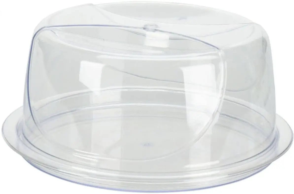 Блюдо для торта с крышкой Excellent Houseware 47753 34cm (Transparent)