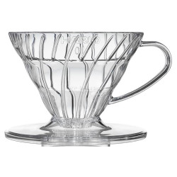 Palnie de cafea Hario V60 VDR-01-T (Transparent)