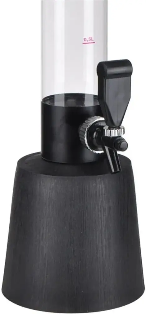 Диспенсер для пива HI 423975 (Transparent/Black)