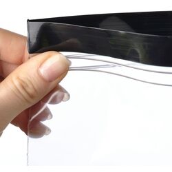 Set de pungi Zip-Lock Ikea Istad cu model 1/0.4l (Negru/Galben) Thumb