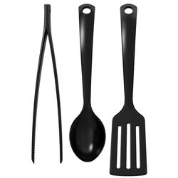 Set de bucatarie Ikea Gnarp (Negru)