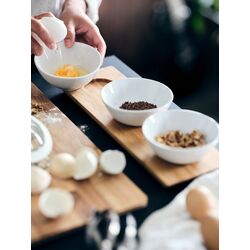 Set boluri Ikea Tyngdlos cu tava (Bambus/Alb) Thumb