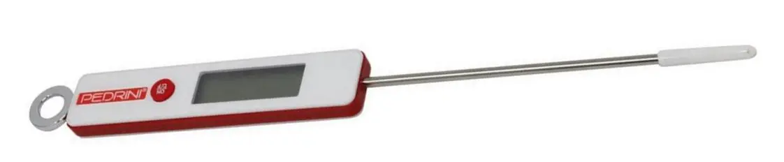 Пищевой термометр Pedrini 04GD161 (White/Red)
