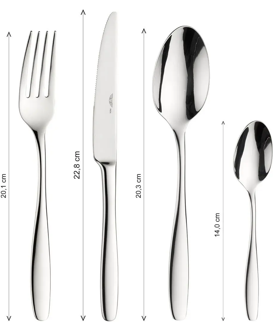 Набор столовых приборов Pinti Lion 24 предметов (Inox)