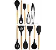 Set de bucatarie Ruhhy 21804 (Black/Natural)