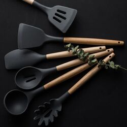 Set de bucatarie Ruhhy 21804 (Black/Natural) Thumb