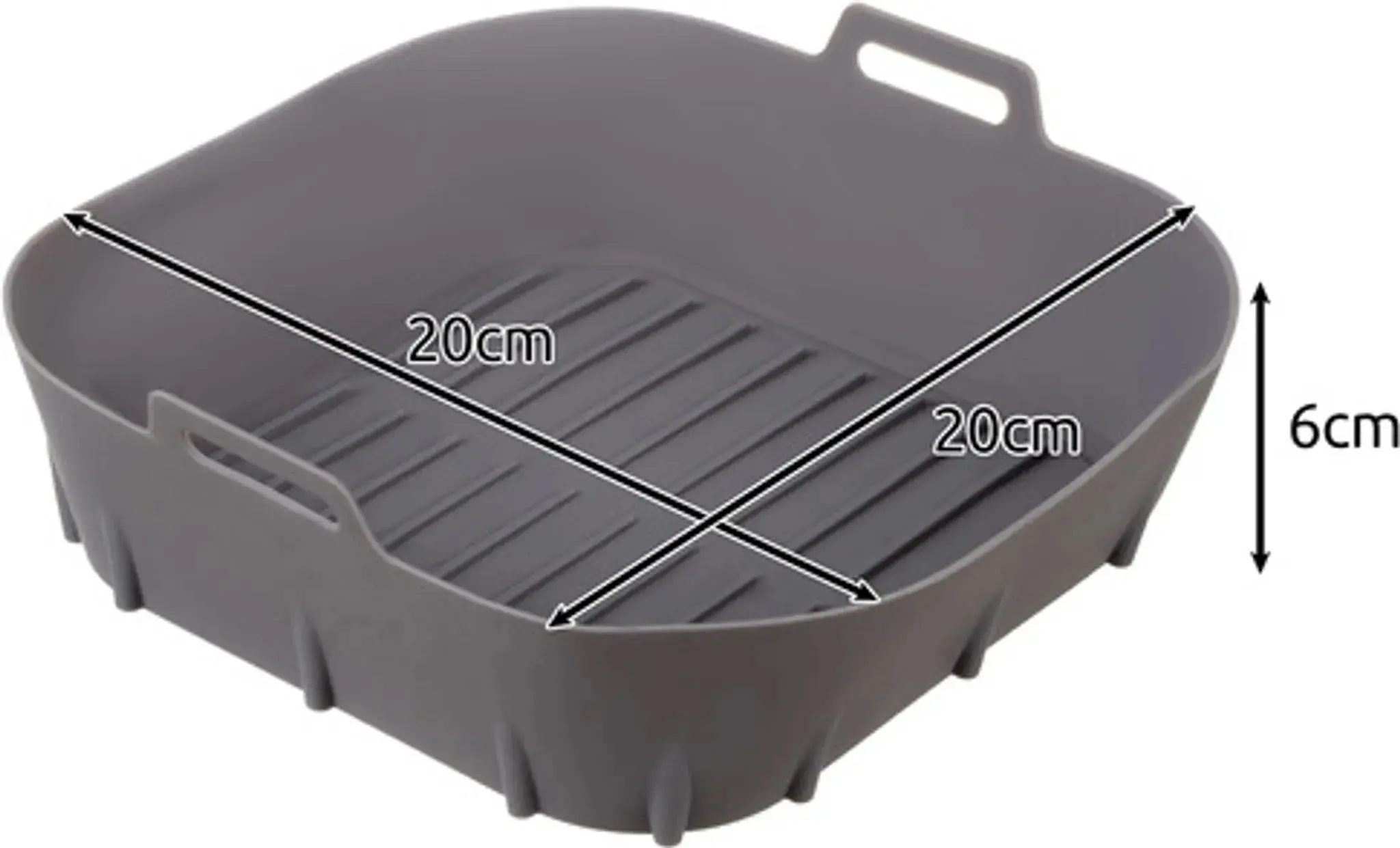 Силиконовая корзина для фритюрницы Ruhhy 25464 (Grey) - 4