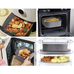 Силиконовая корзина для фритюрницы Ruhhy 25464 (Grey) Thumb