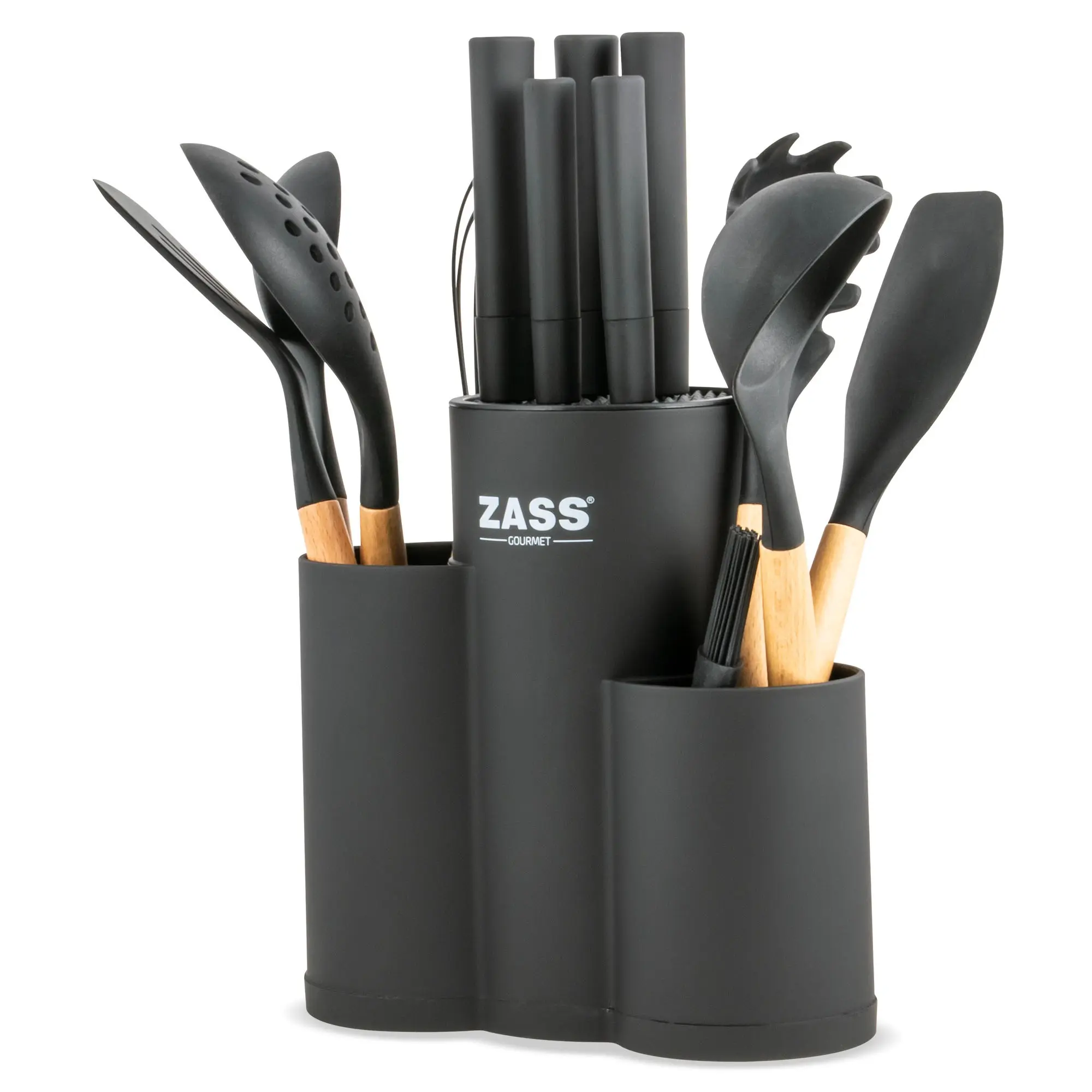 Set de bucătărie Zass ZG-KS 08 (Black) - 2