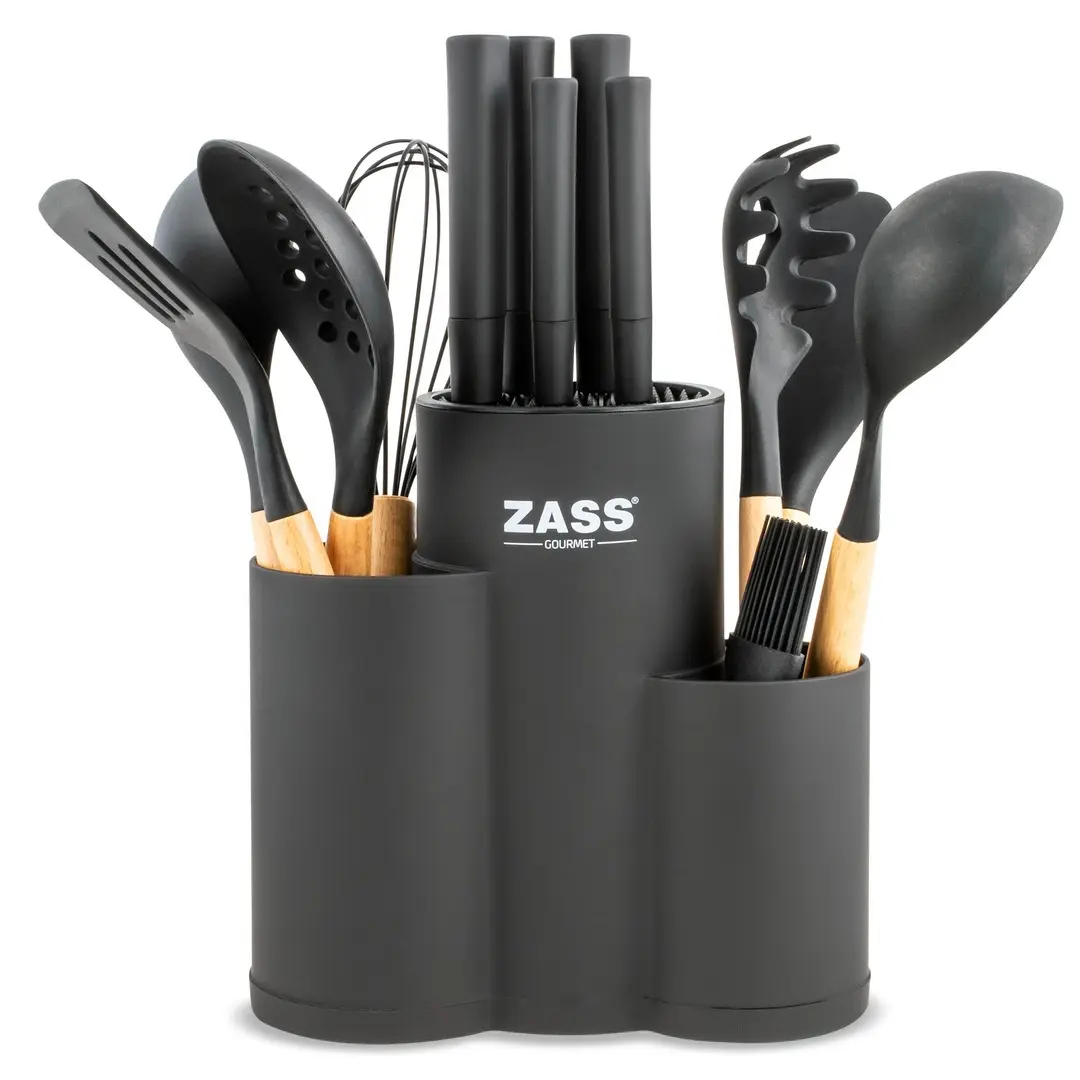 Set de bucătărie Zass ZG-KS 08 (Black)