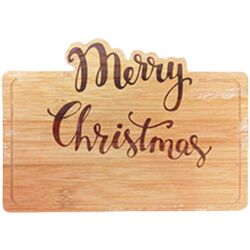 Сервировочный поднос Christmas Merry Christmas 25X17cm (Wood)
