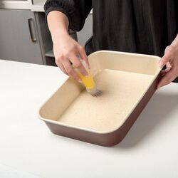 Кисть для масла с контейнером Nava Misty 10-111-075 (Transparent/Beige) Thumb