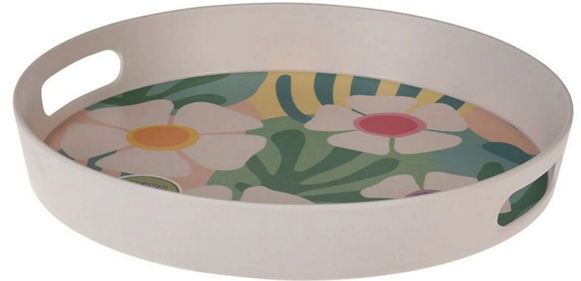 Сервировочный поднос Excellent Houseware Sunny Flower 30x4cm - 2