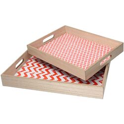 Набор сервировочных подносов Tognana 48903 (Wood)