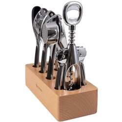 Набор кухонных принадлежностей Zokura Z1152 (Inox/Black) Thumb