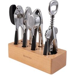 Набор кухонных принадлежностей Zokura Z1152 (Inox/Black) Thumb