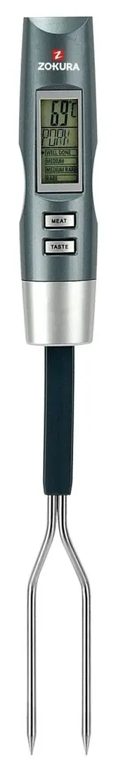 Пищевой термометр Zokura Z1201 (Grey/Inox)