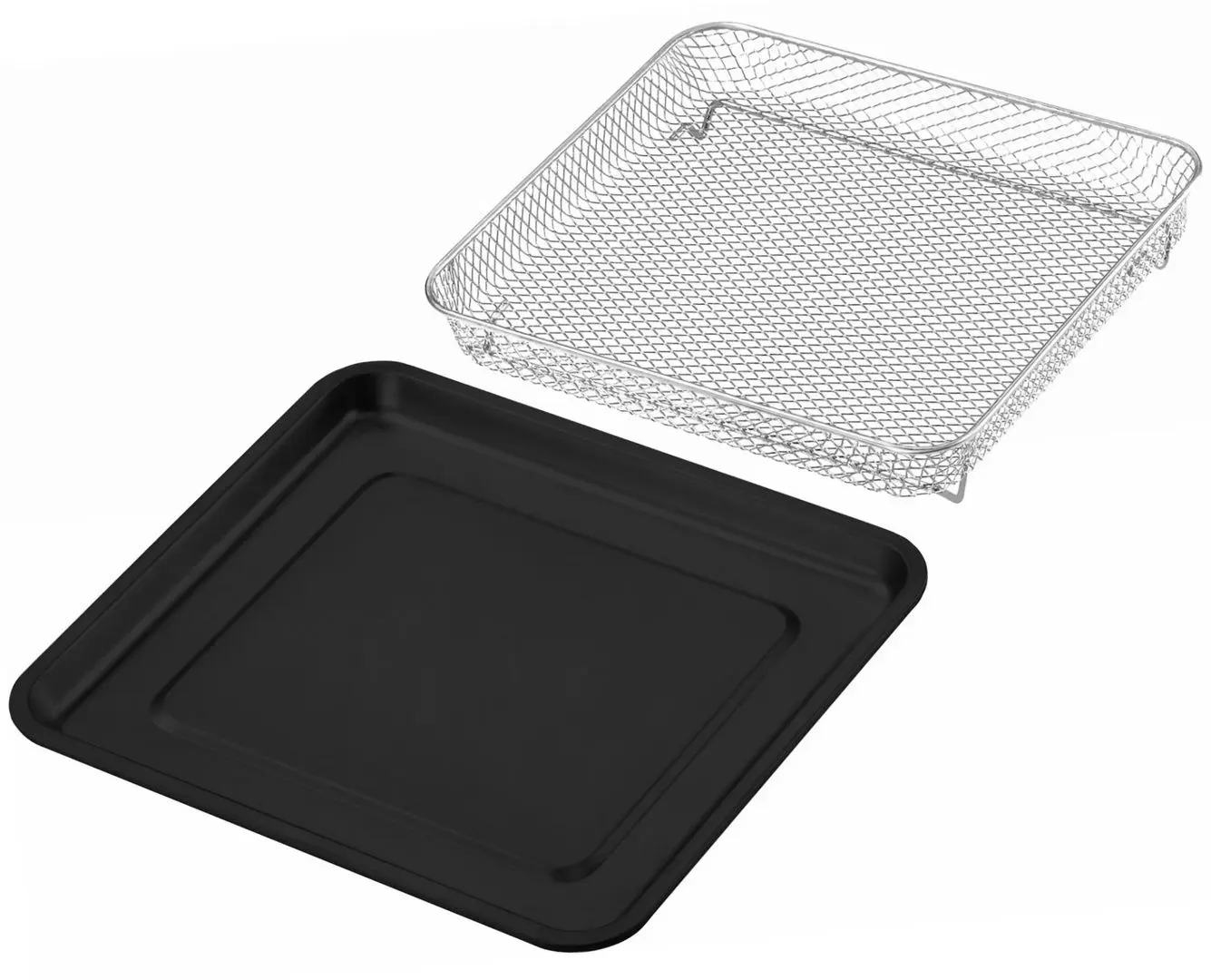 Набор противень + корзина Albatros Air-Fry (Black/Inox)