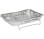 Tava cu gratar BBQ 31x24x4.8 (Aluminium)