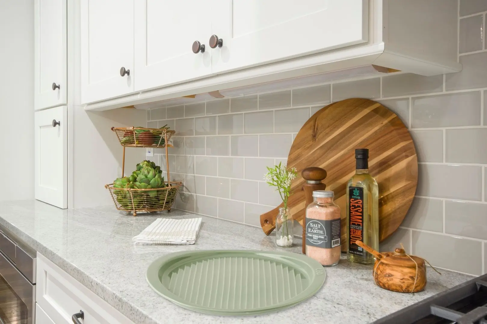 Tava pentru pizza Berghoff Leo Balance 33.8X33cm (Green)