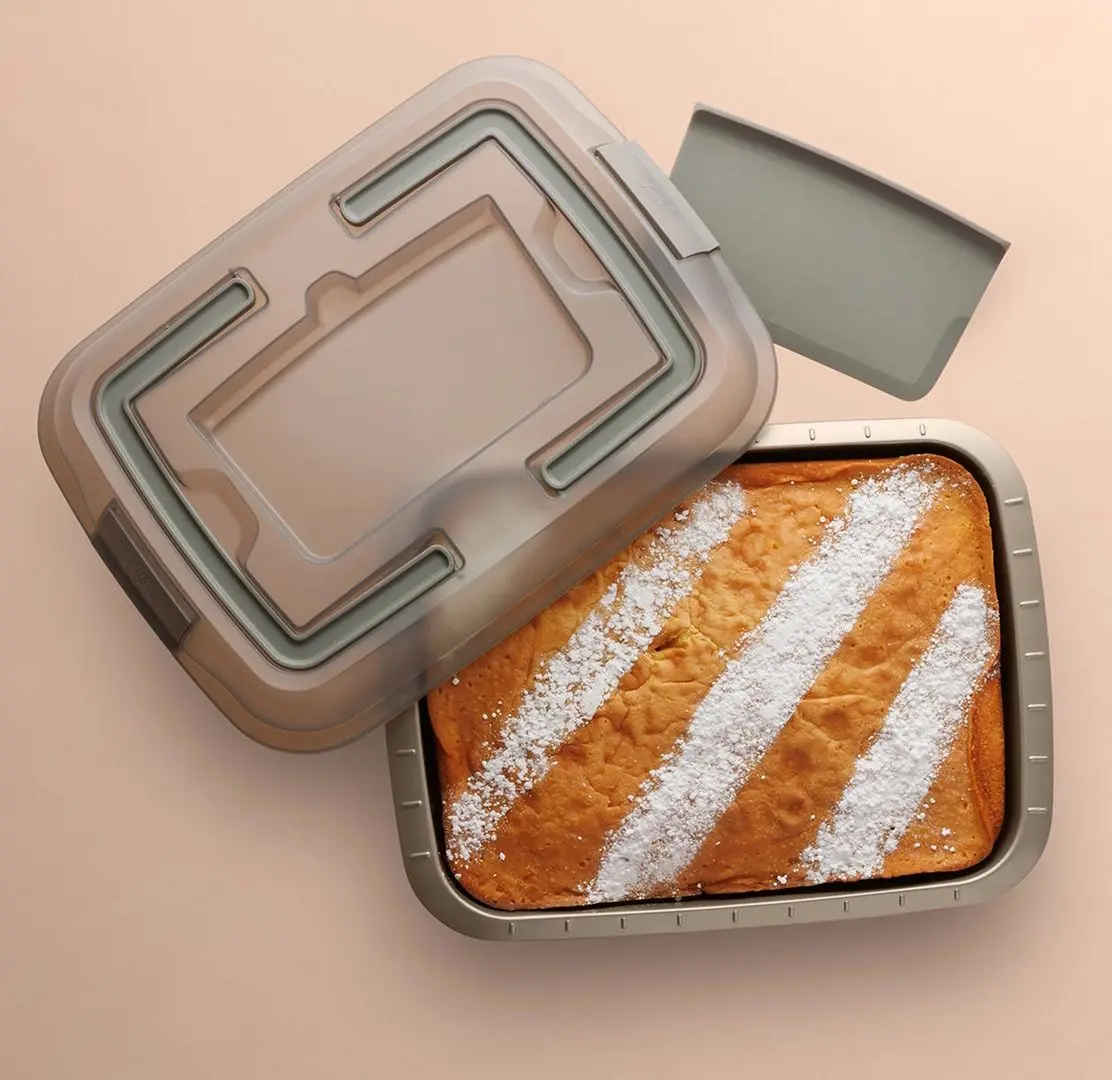 Tava de copt cu capac Berghoff Leo Balance 3950554 (Champagne/Gray)