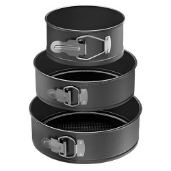 Набор форм для выпечки Decakila KMTT078B (Black)