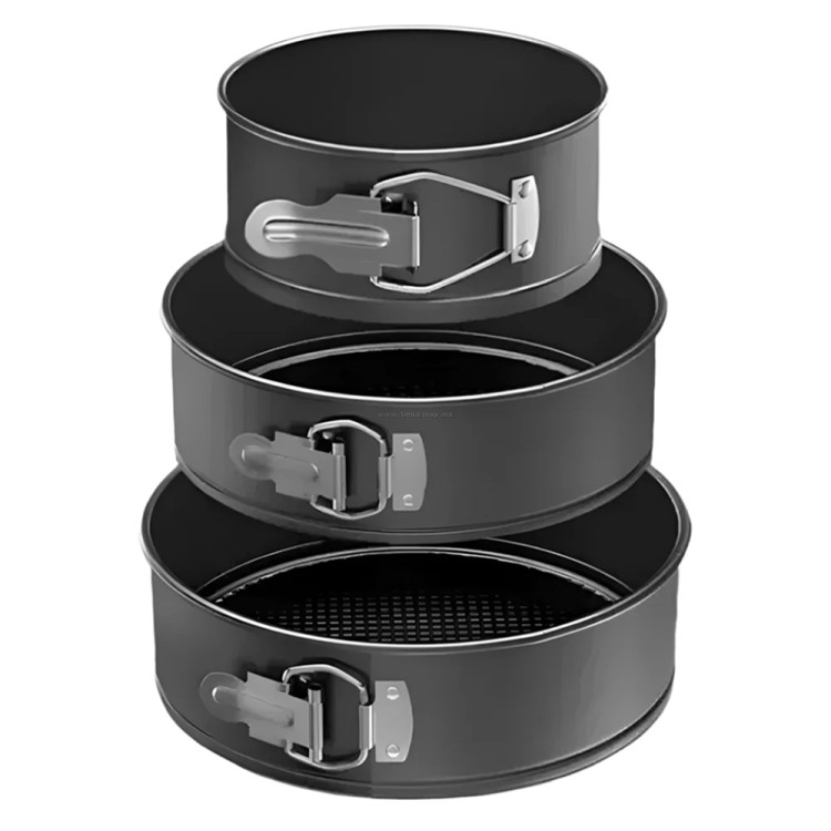 Formă de copt Decakila KMTT078B 18x6.8cm, 20x7cm, 22x7cm
