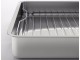 Tava de copt cu gratar Ikea Koncis 100.990.53 40x32 (Inox)