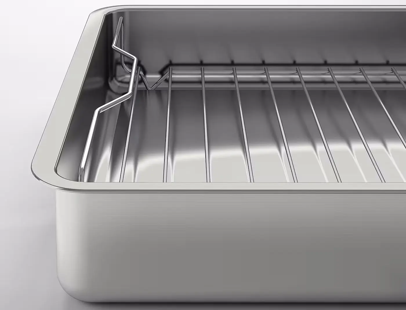 Tava de copt cu gratar Ikea Koncis 40x32 (Inox) - 2