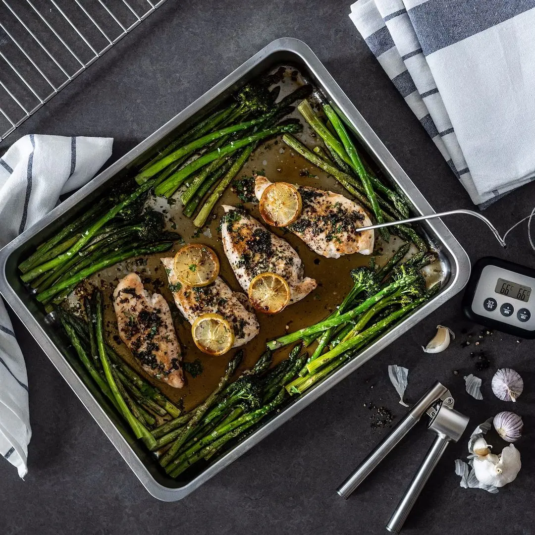 Tava de copt cu gratar Ikea Koncis 40x32 (Inox) - 6