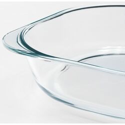 Vas pentru copt Ikea Foljsam sticla transparenta 24.5x24.5 Thumb