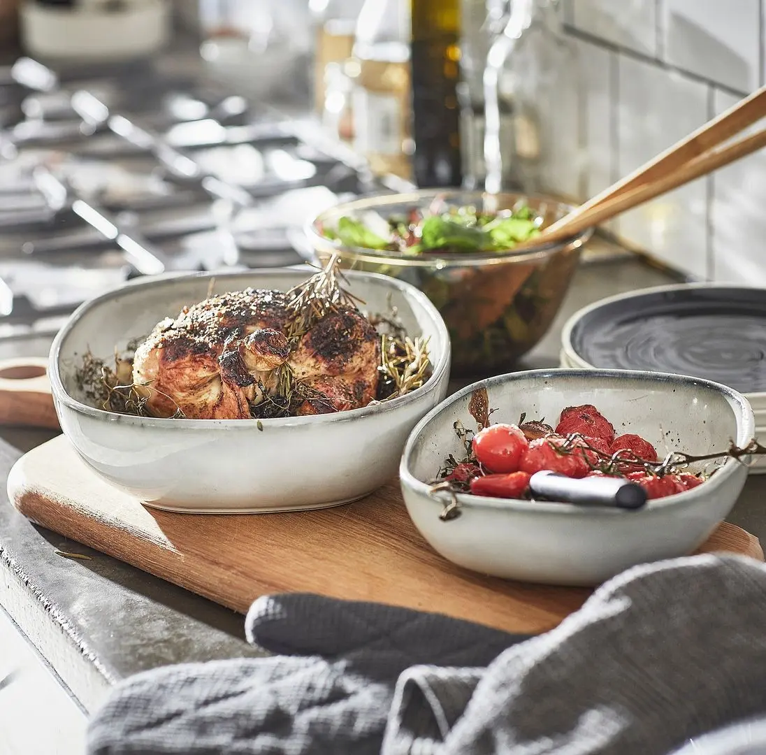 Set vase cuptor Ikea Gladelig (Gri)