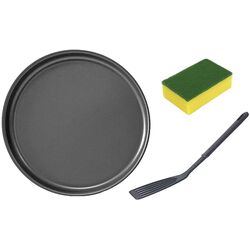 Форма для выпечки + лопатка и губка Officina della Cucina Italiana 40049 32cm (Black)