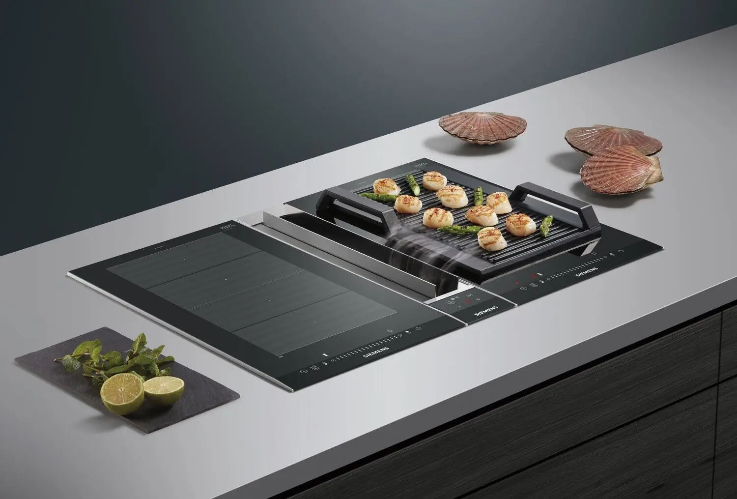 Grill plancha Siemens HZ390522 (Black)