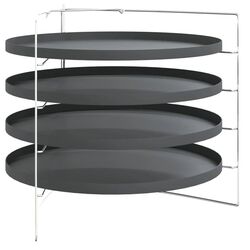 Набор противней для пиццы VidaXL 154983 (Black)