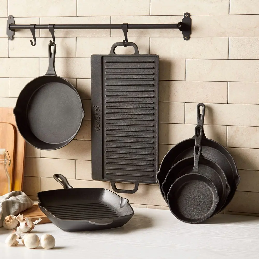 Placa grill VonShef 1500105 (Black) - 4