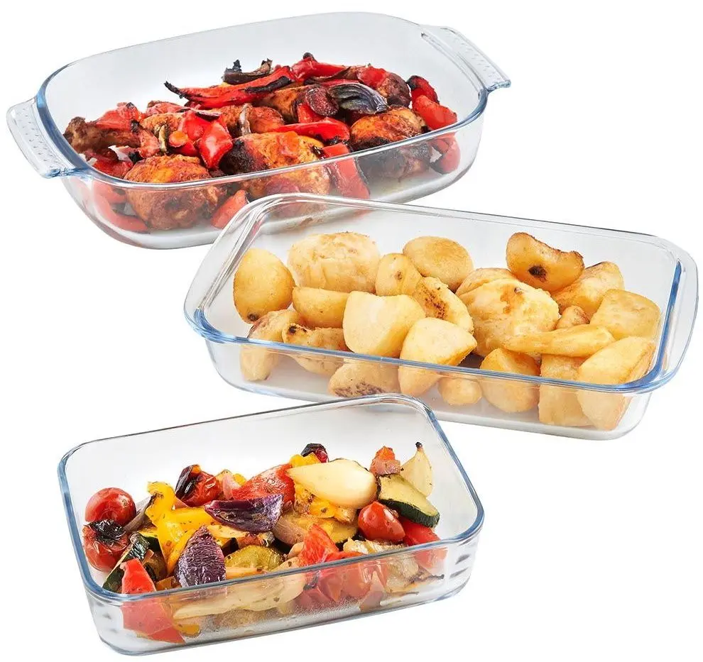 Set vase de gătit VonShef 1507643 3pcs (Transparent) - 5